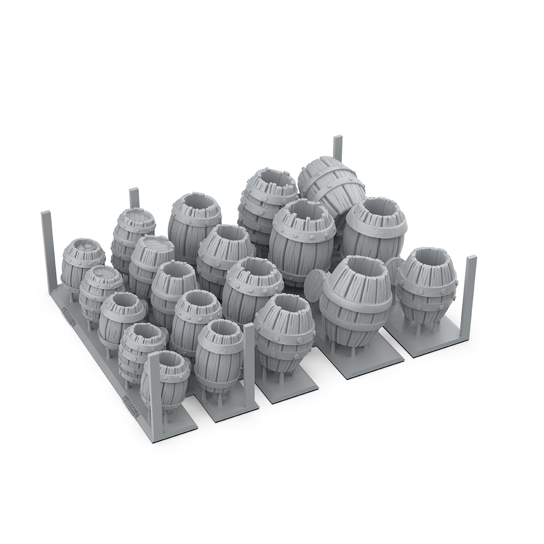 AK BASING: BITS - WOOD BARRELS