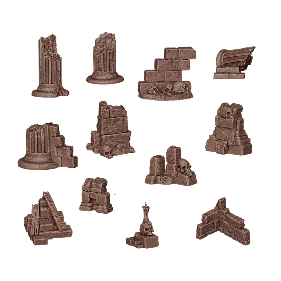 AK BASING: BITS - VILLAGE RUINS
