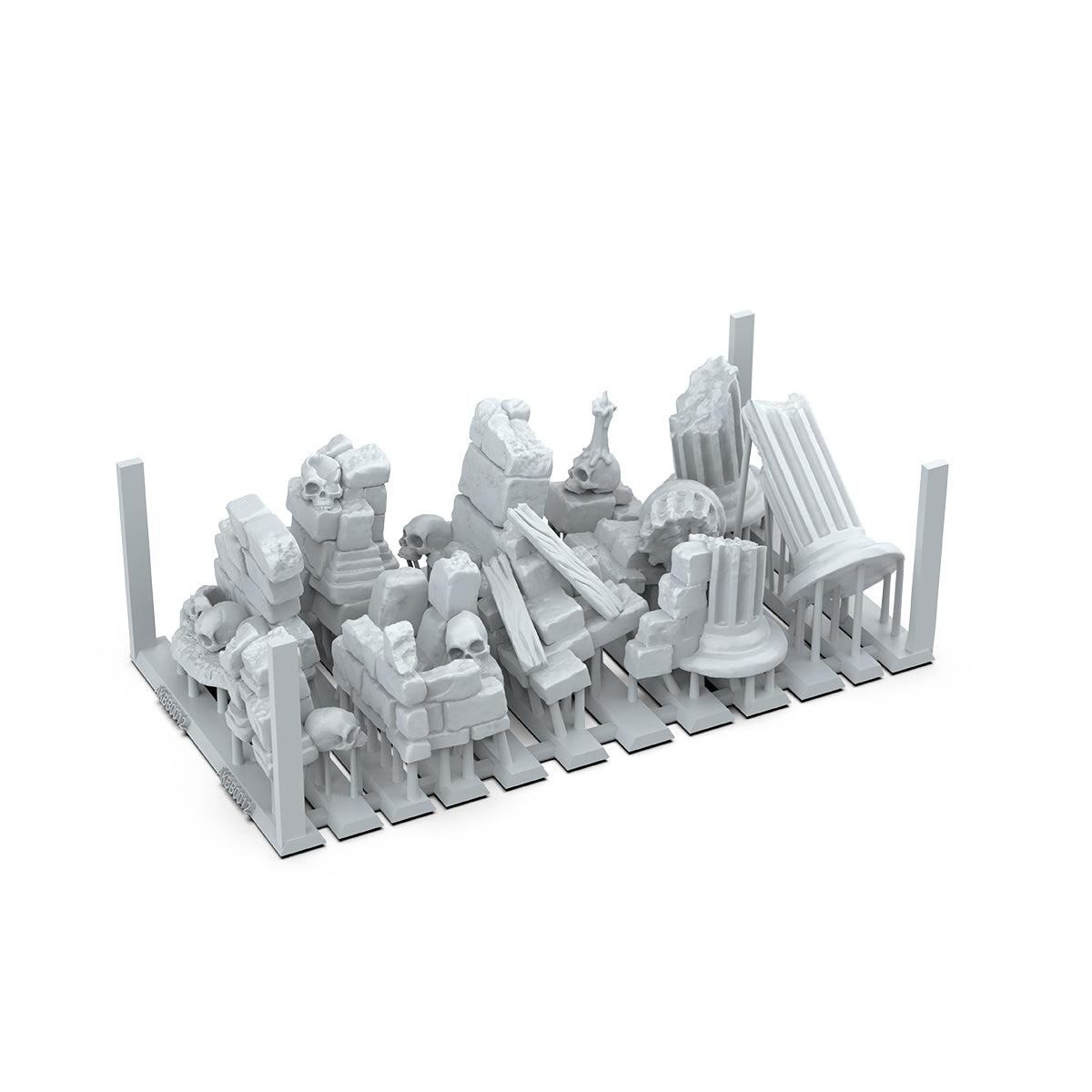 AK BASING: BITS - VILLAGE RUINS