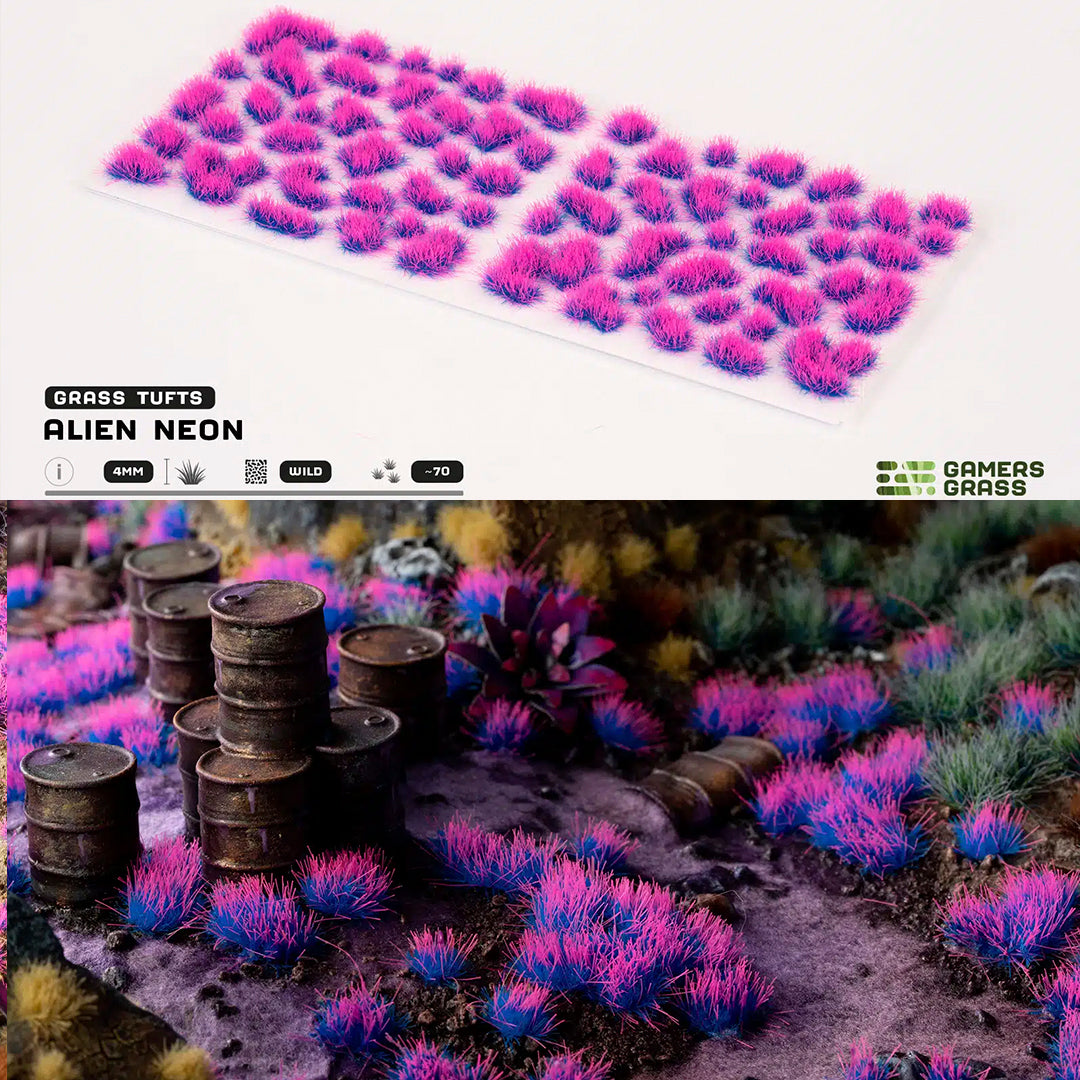 Alien Neon 4mm - Wild Tufts
