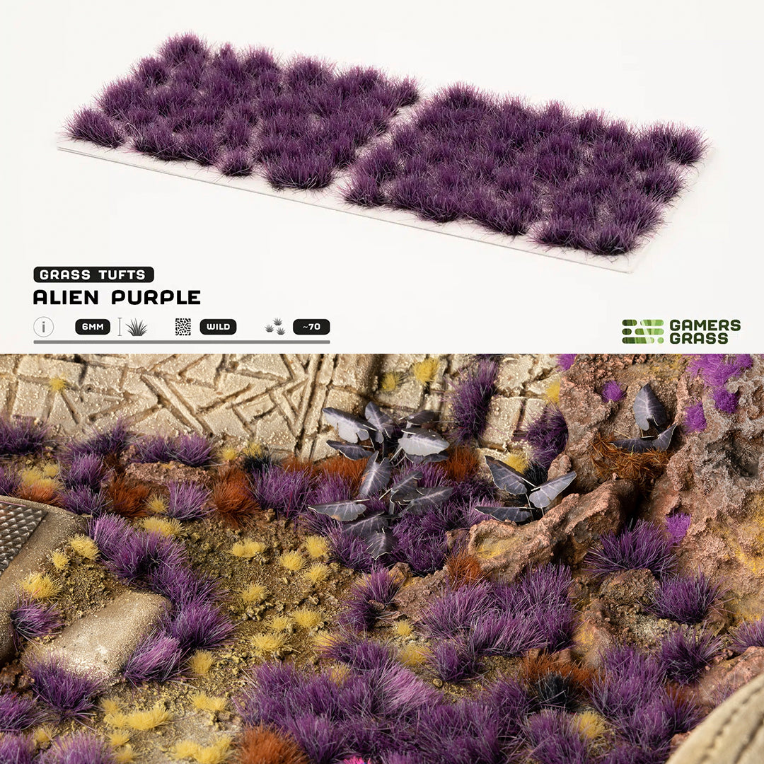 Alien Purple 6mm - Tufts