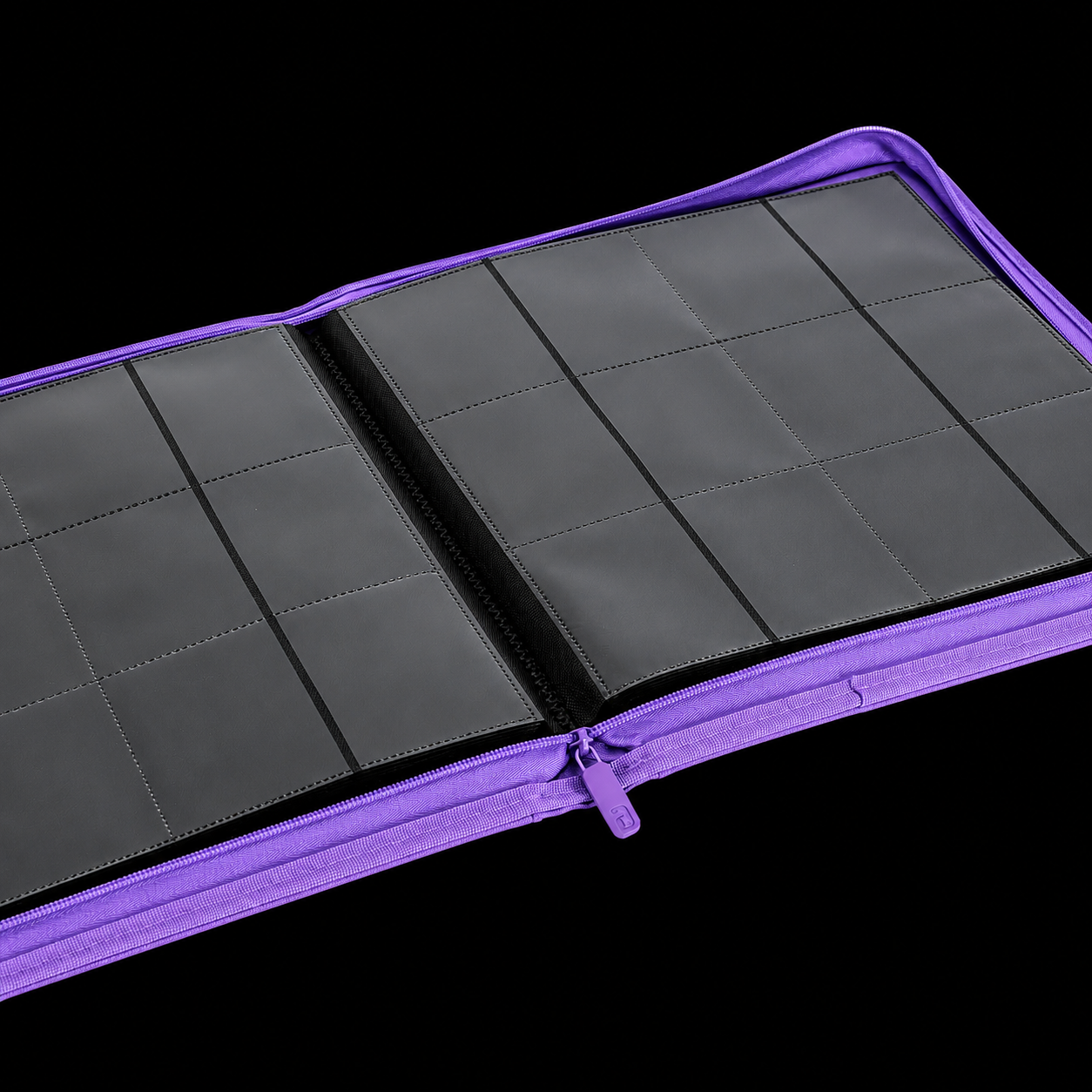 Vault X: Exo-Tec Zip Binder12-Pocket - Just Purple