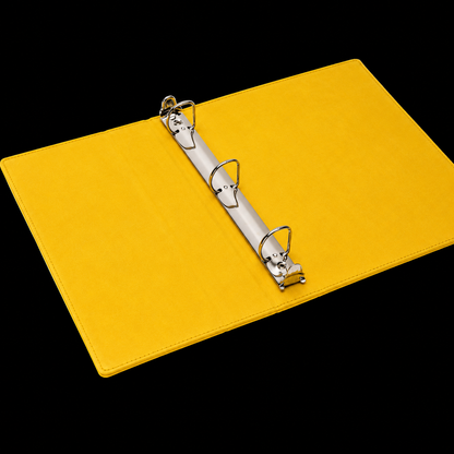 Vault X: Exo-Tec Carpeta de anillas - Slim - Yellow