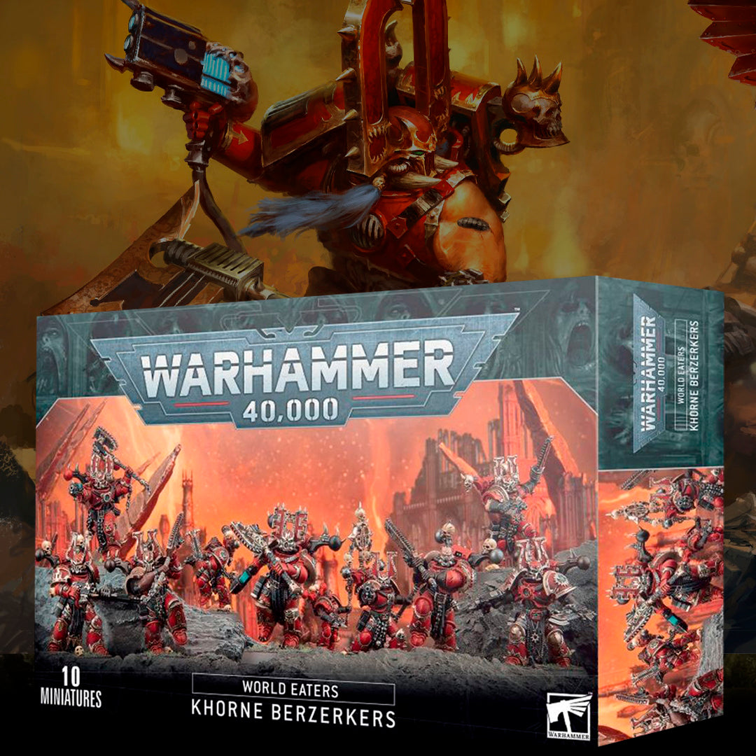 BERSERKERS DE KHORNE DE WORLD EATERS