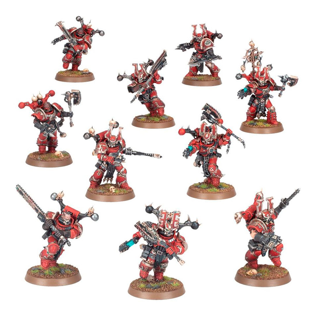 BERSERKERS DE KHORNE DE WORLD EATERS