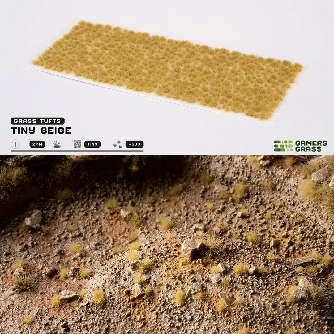 Beige 2mm- Tiny Tufts