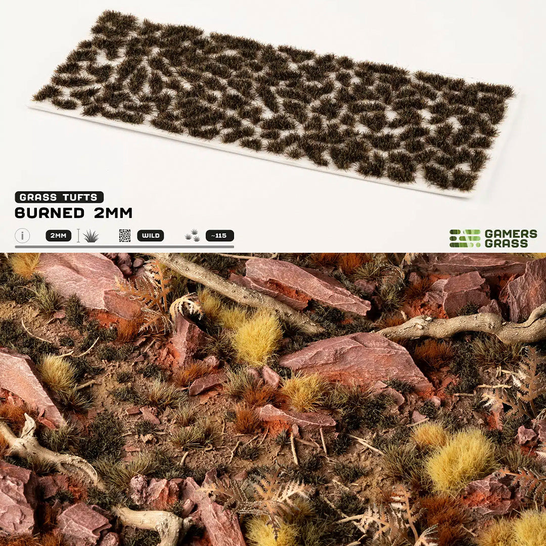 Burned 2mm - Tufts