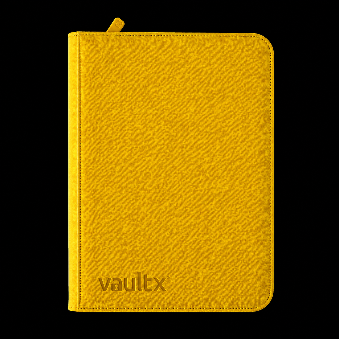 Vault X: Exo-Tec Zip Binder9-Pocket - Yellow - (360 huecos)