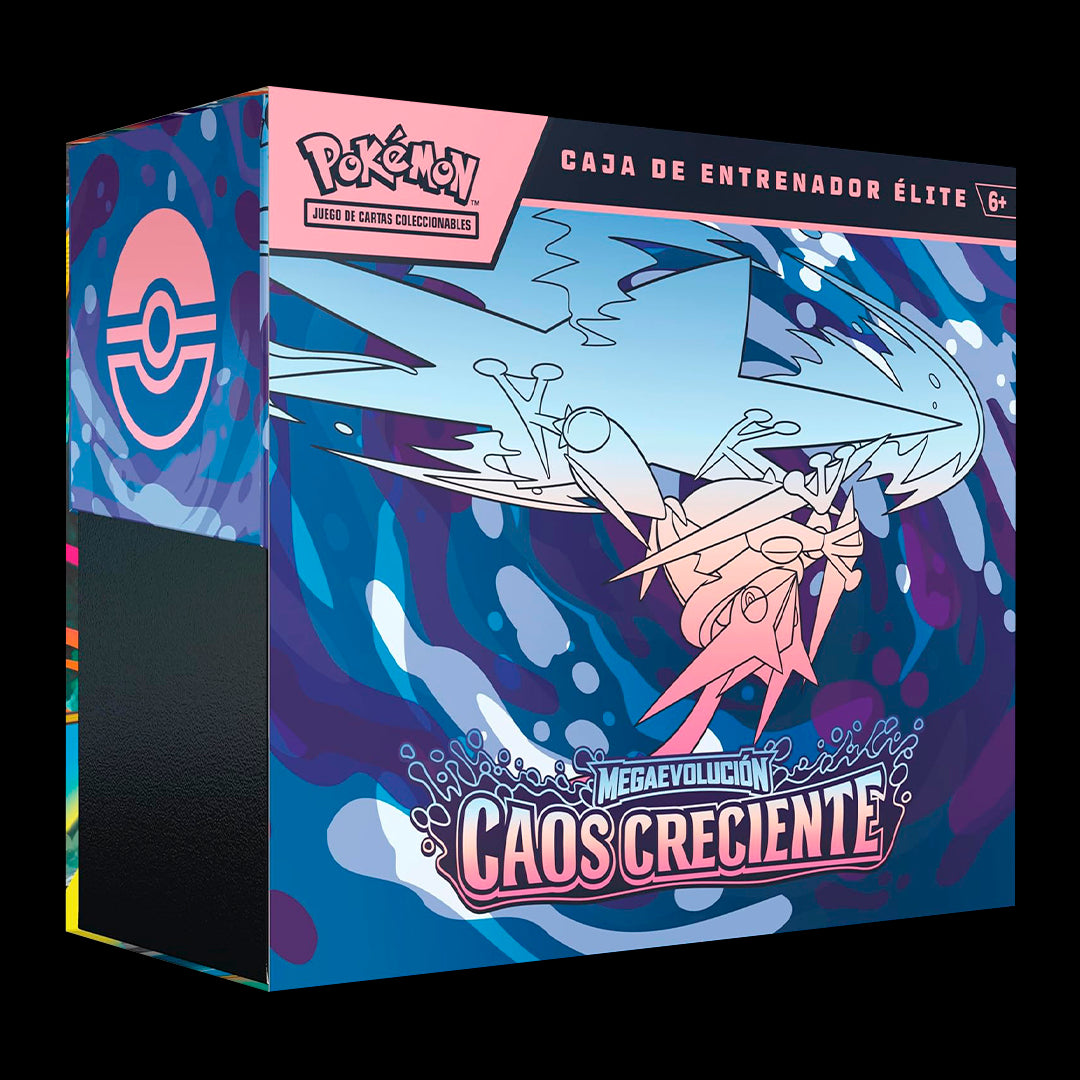 Pokemon TCG: ETB CAOS CRECIENTE Caja Entrenador Elite - Español MAX 2 POR CLIENTE