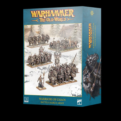 THE OLD WORLD: WARRIORS OF CHAOS -Warriors of Chaos: Battle March Army
