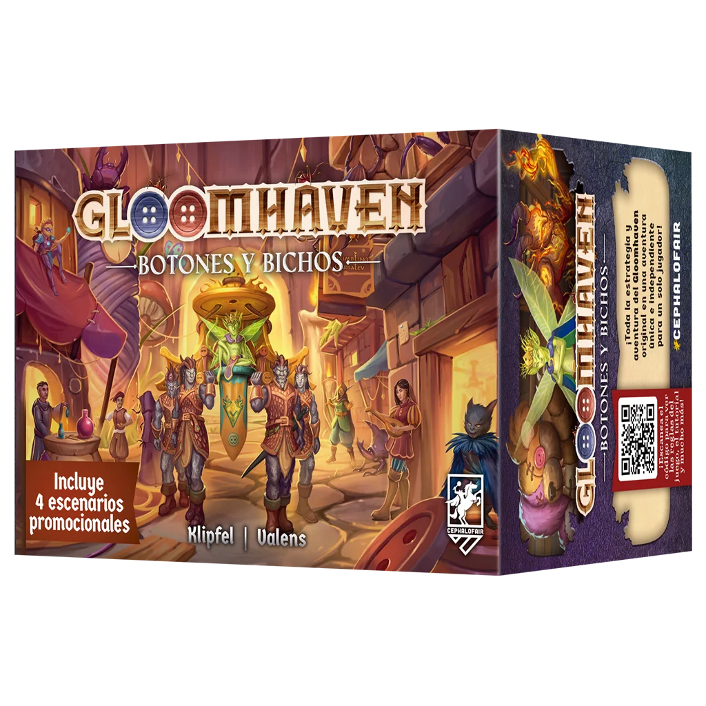 Gloomhaven: Botones &amp; Bichos