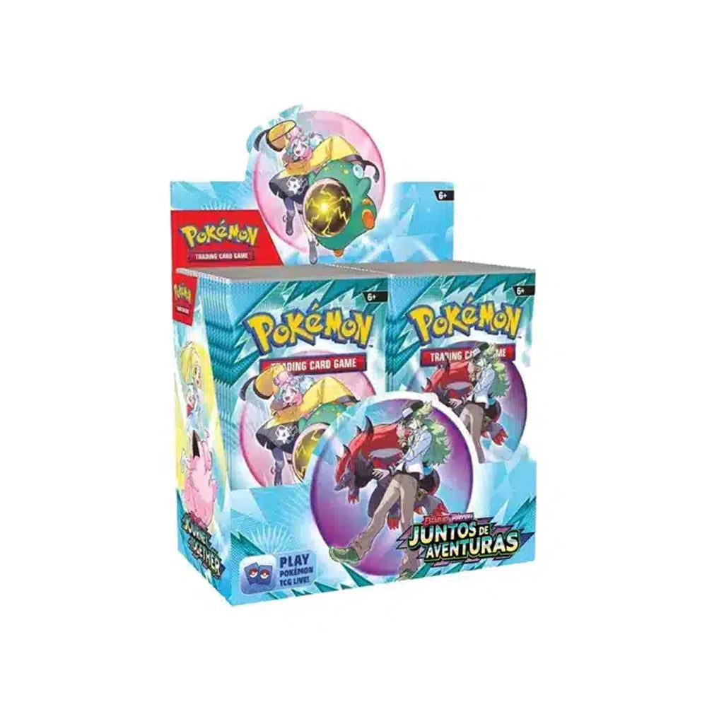 POKEMON TCG: CAJA DE SOBRES - JUNTOS DE AVENTURAS  - JOURNEY TOGETHER - ESPAÑOL