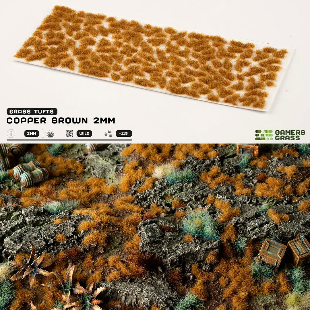 Copper Brown 2mm - Tufts