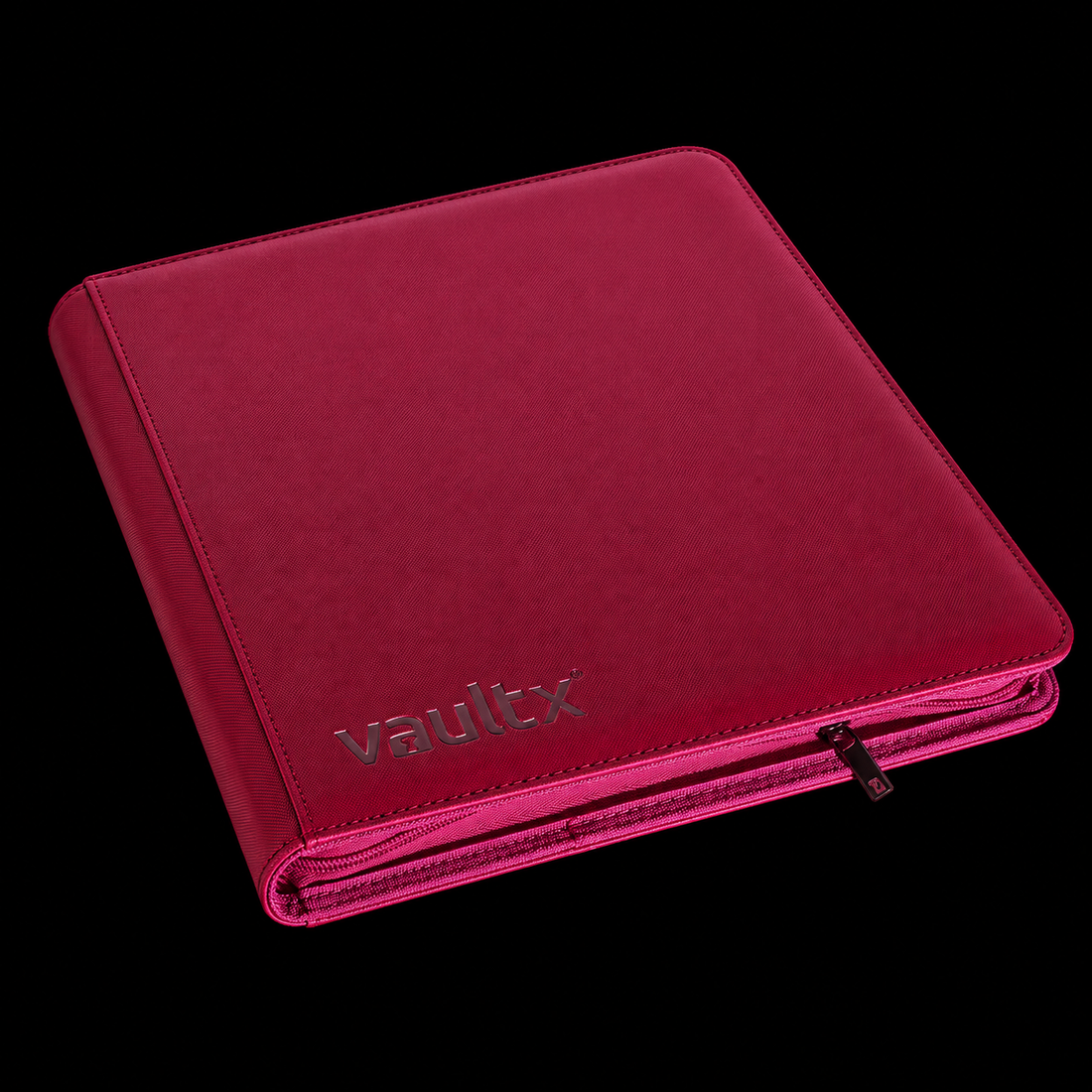 Vault X: Exo-Tec Zip Binder12-Pocket - Metallic Red - (480 huecos)