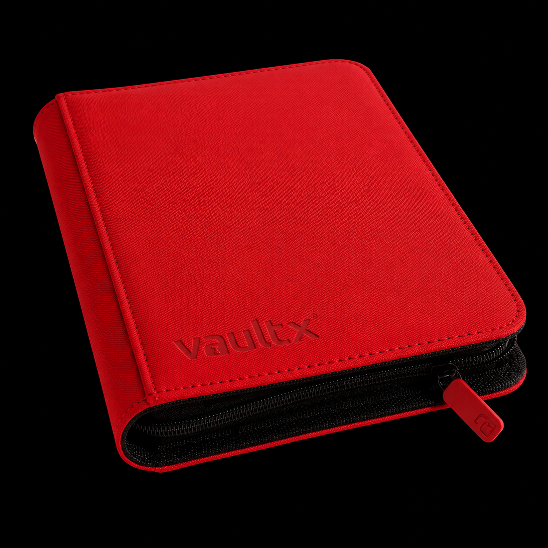 Vault X: Exo-Tec Zip Binder4-Pocket - Red - (160 huecos)