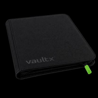 Vault X: Exo-Tec Zip Binder9-Pocket - Black - (360 huecos)