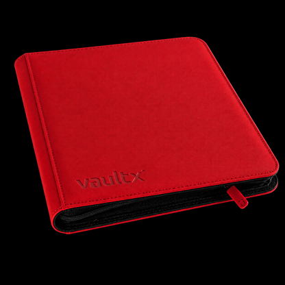 Vault X: Exo-Tec Zip Binder12-Pocket - Red