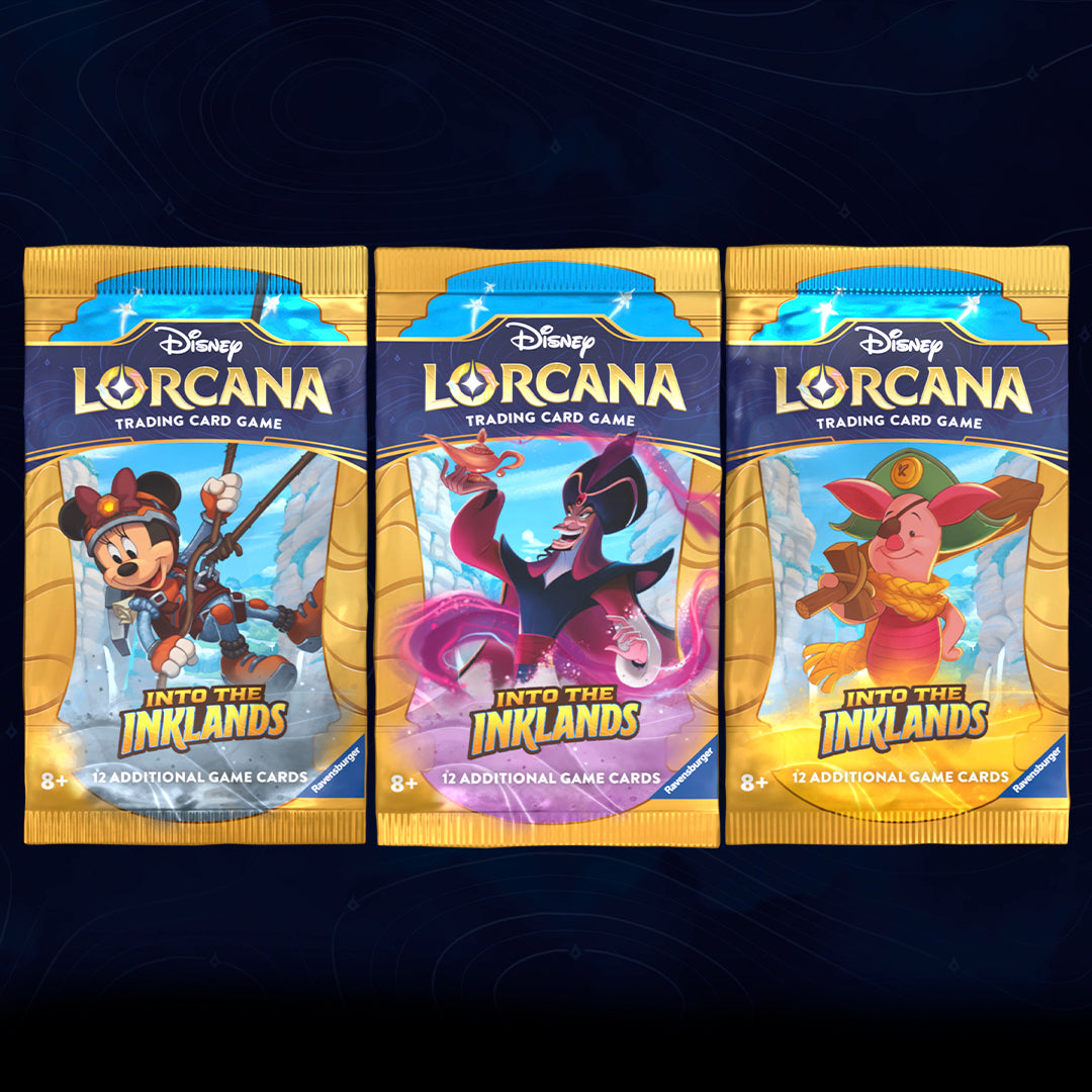 DISNEY LORCANA: INTO THE INKLANDS - SOBRE/BOOSTER PACK - (INGLÉS)