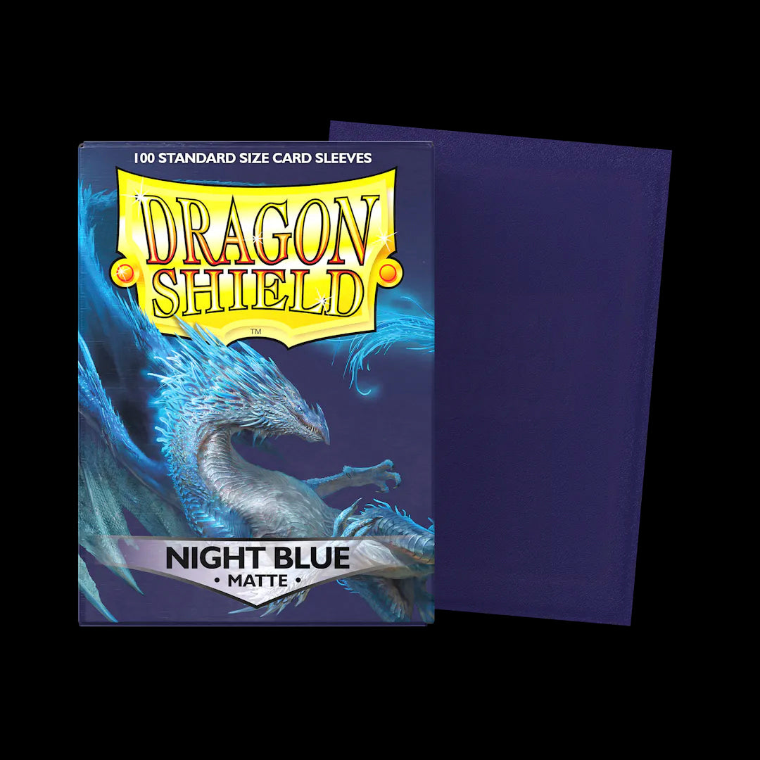 DRAGON SHIELD - 100 SLEEVES MATTE - NIGHT BLUE