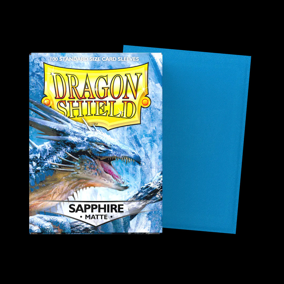 DRAGON SHIELD - 100 SLEEVES MATTE -   BLUE SAPPHIRE