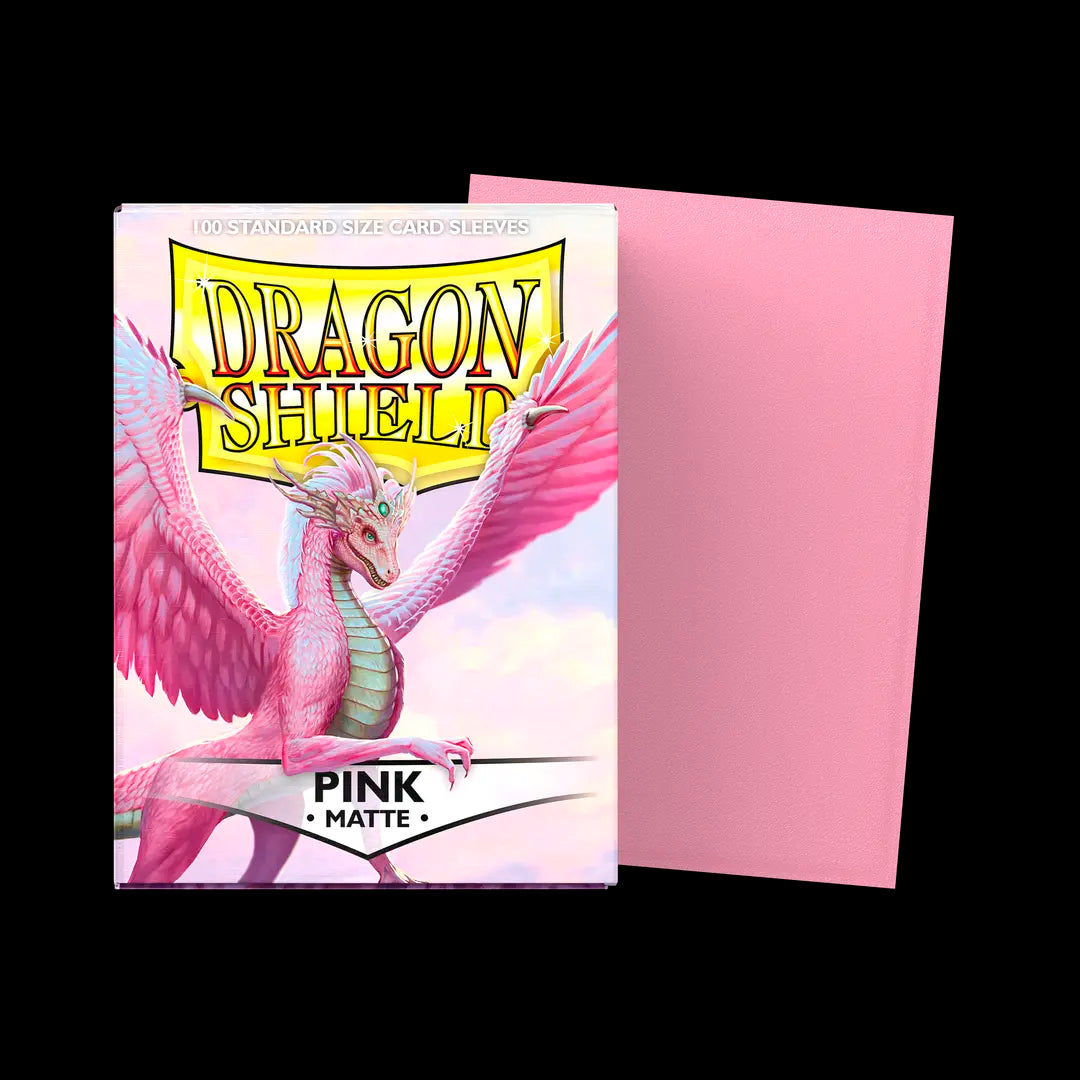 DRAGON SHIELD - 100 SLEEVES MATTE - PINK