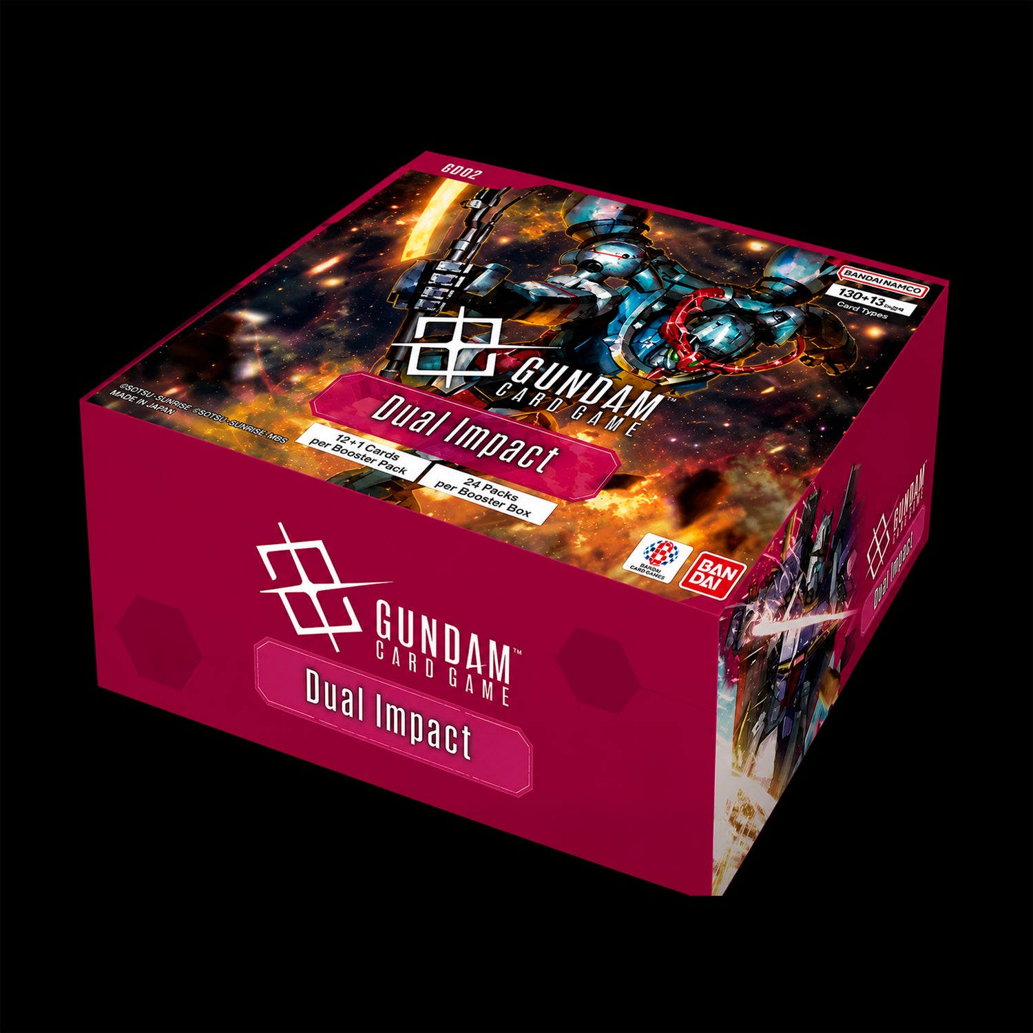 GUNDAM TCG: CAJA DE SOBRES - DUAL IMPACT - (GDO2)