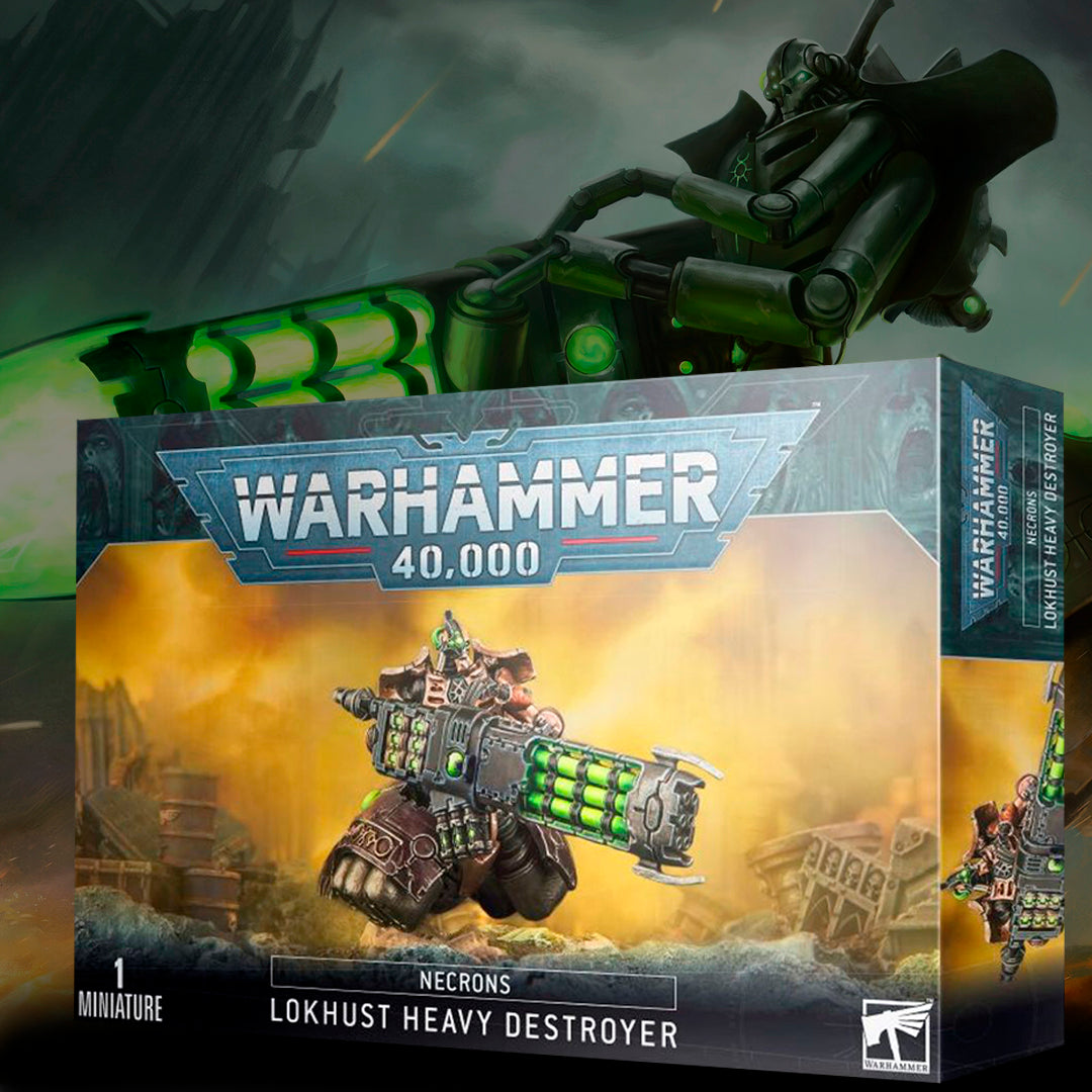 DESTRUCTOR PESADO LOKHUST DE LOS NECRONS