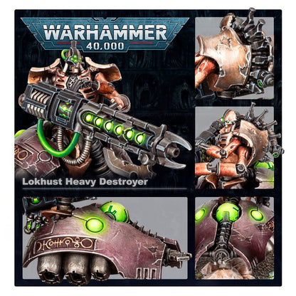 DESTRUCTOR PESADO LOKHUST DE LOS NECRONS