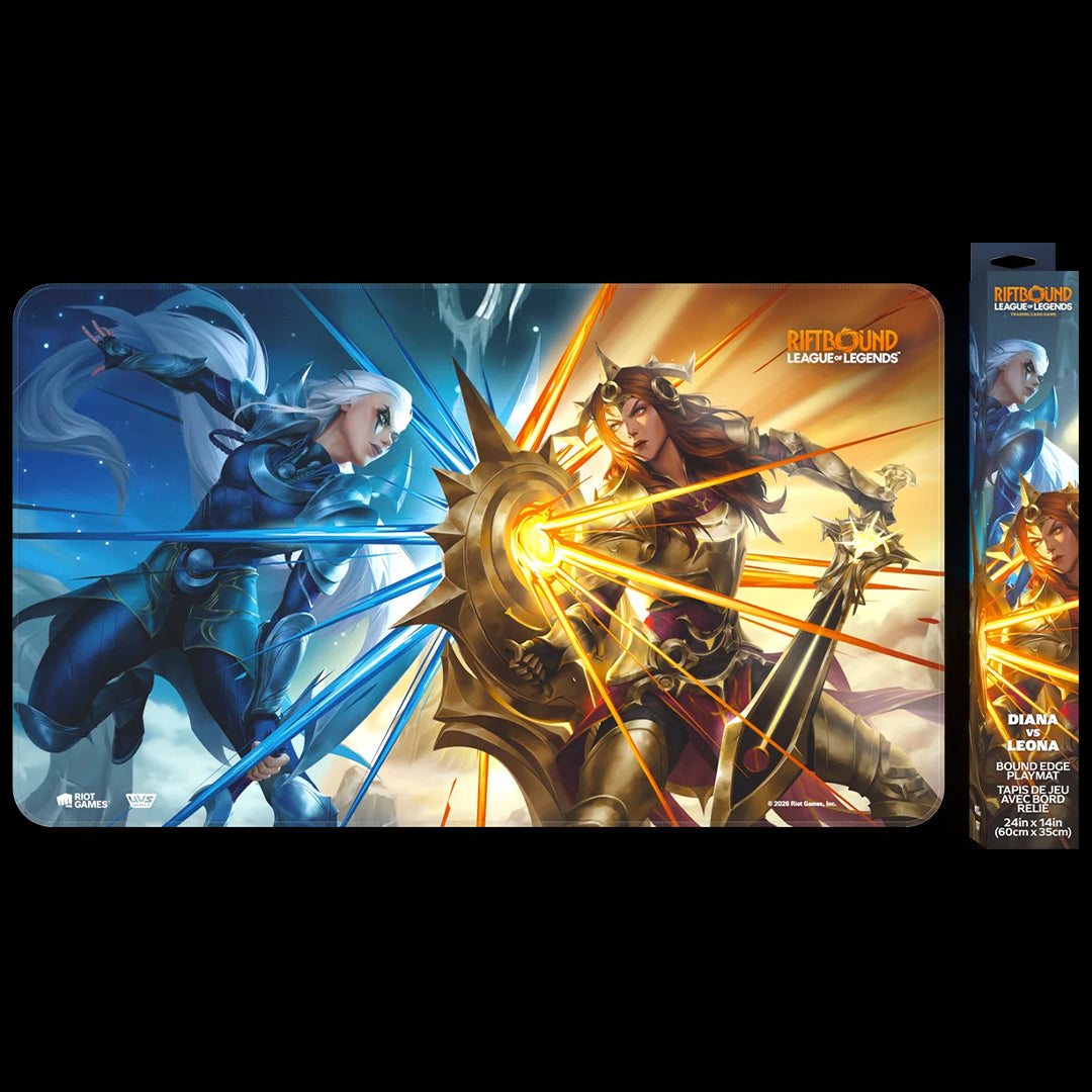RIFTBOUND: League of Legends TCG – Vendetta Playmat (Diana vs Leona)