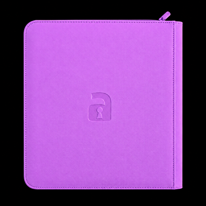 Vault X: Exo-Tec Zip Binder12-Pocket - Just Purple