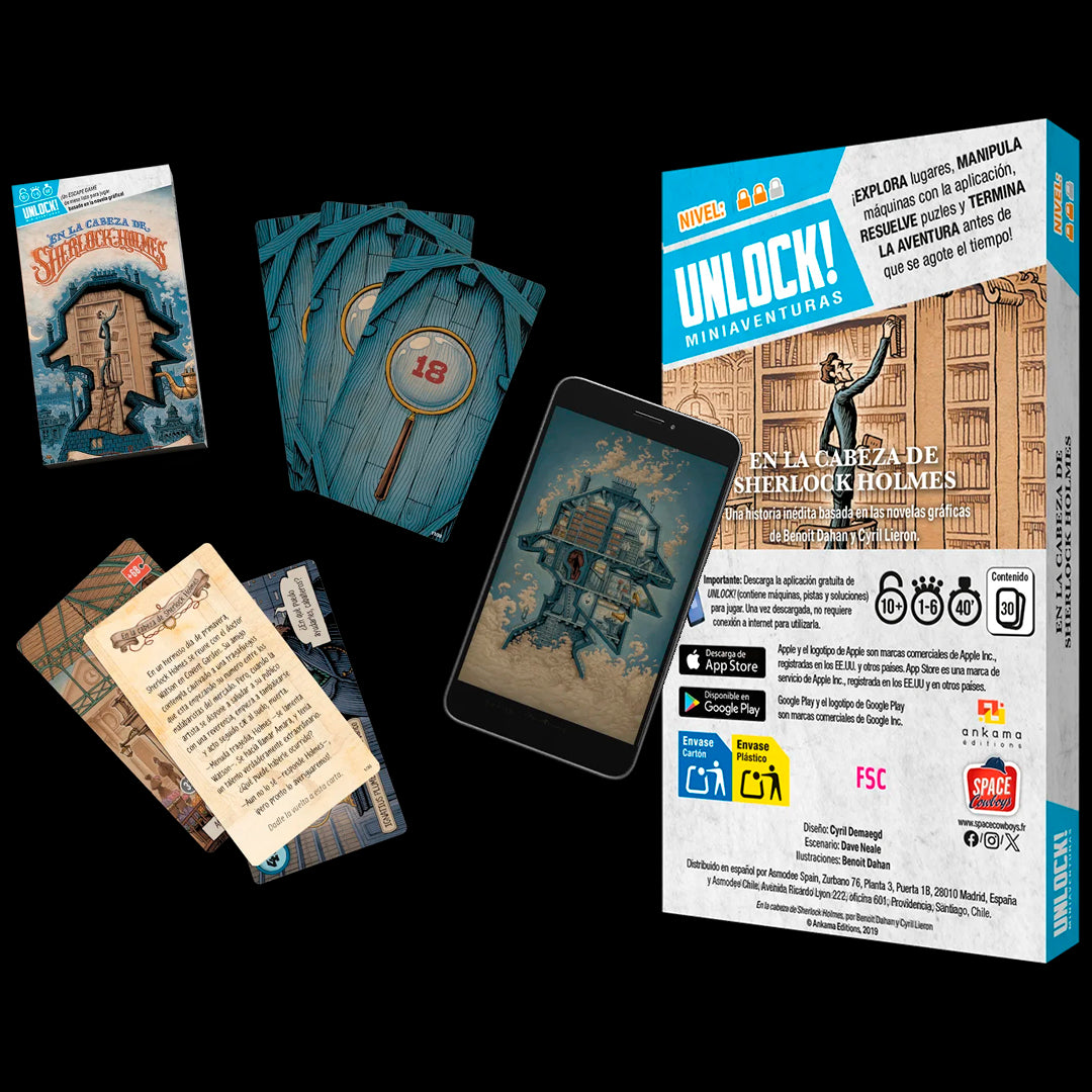 UNLOCK!: MINIAVENTURAS - EN LA CABEZA DE SHERLOCK HOLMES