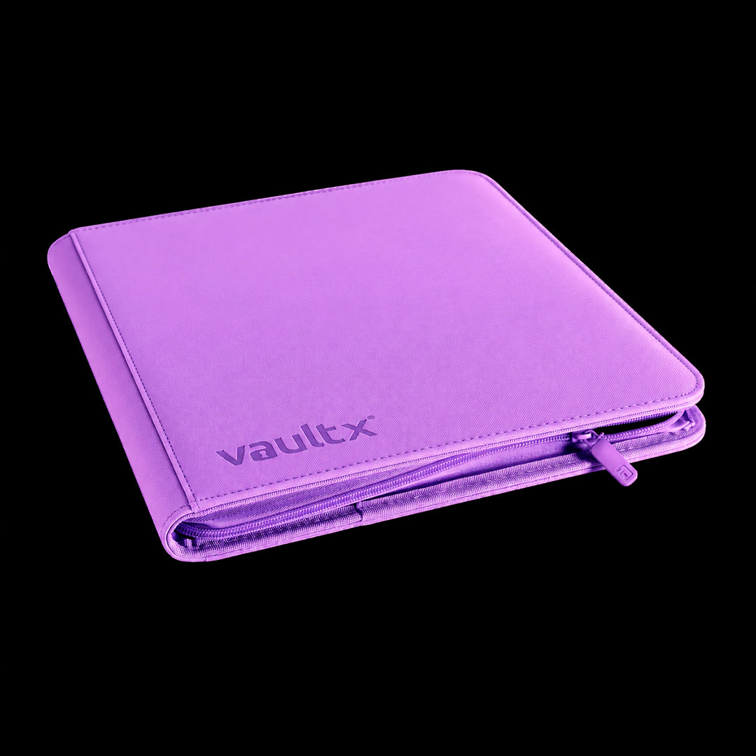 Vault X: Exo-Tec Zip Binder12-Pocket - Just Purple