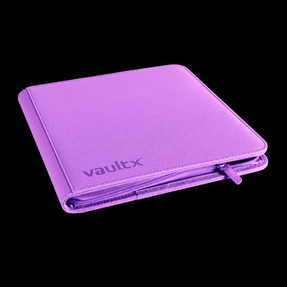 Vault X: Exo-Tec Zip Binder12-Pocket - Just Purple