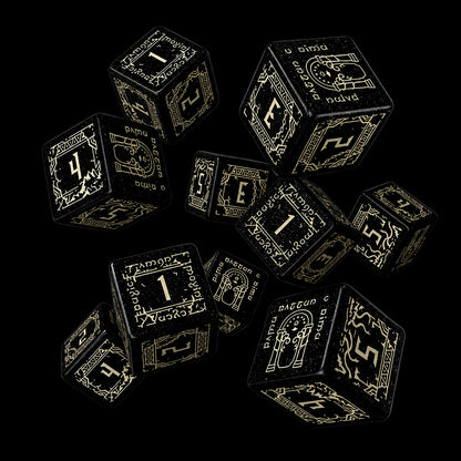 Q Workshop: The Lord of the Rings: D6 Dice Set: Moria
