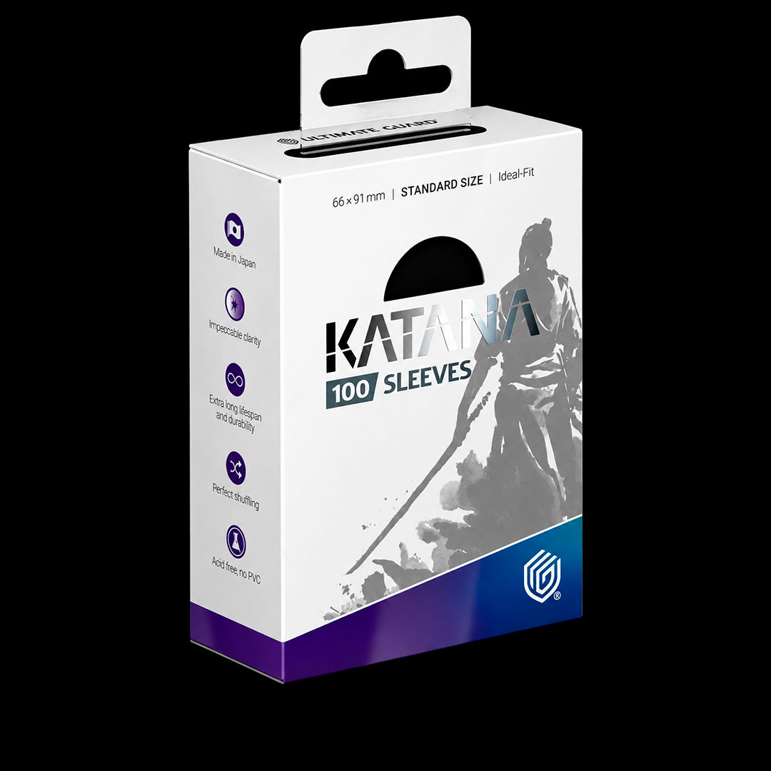 Ultimate Guard: Katana Sleeves - Tamaño Estándar - Obsidian Shard