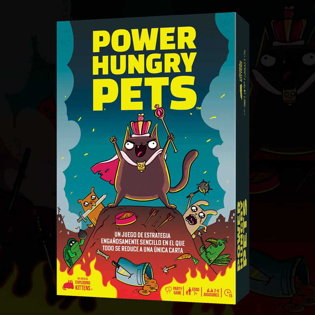 EXPLODING KITTENS: POWER HUNGRY PETS