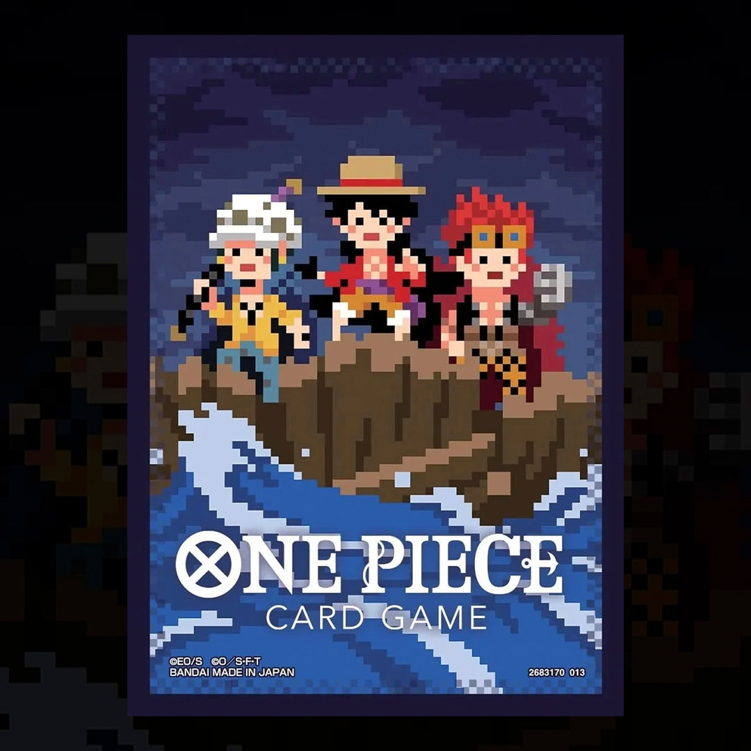 Fundas One Piece TCG Vol.6 Three Captains Pixel Art (70)