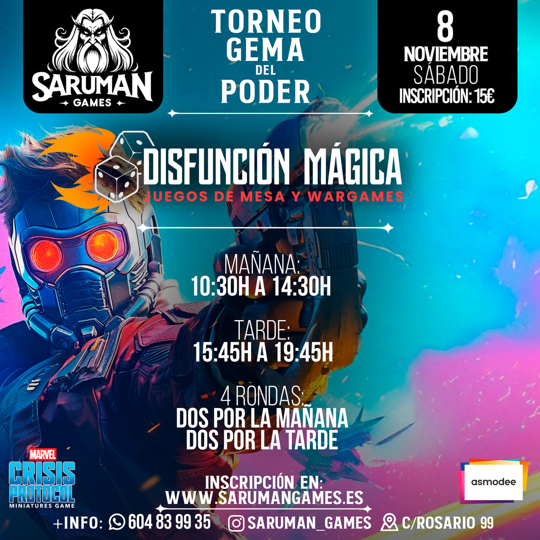 💥 TORNEO GEMA DEL PODER // MARVEL CRISIS PROTOCOL