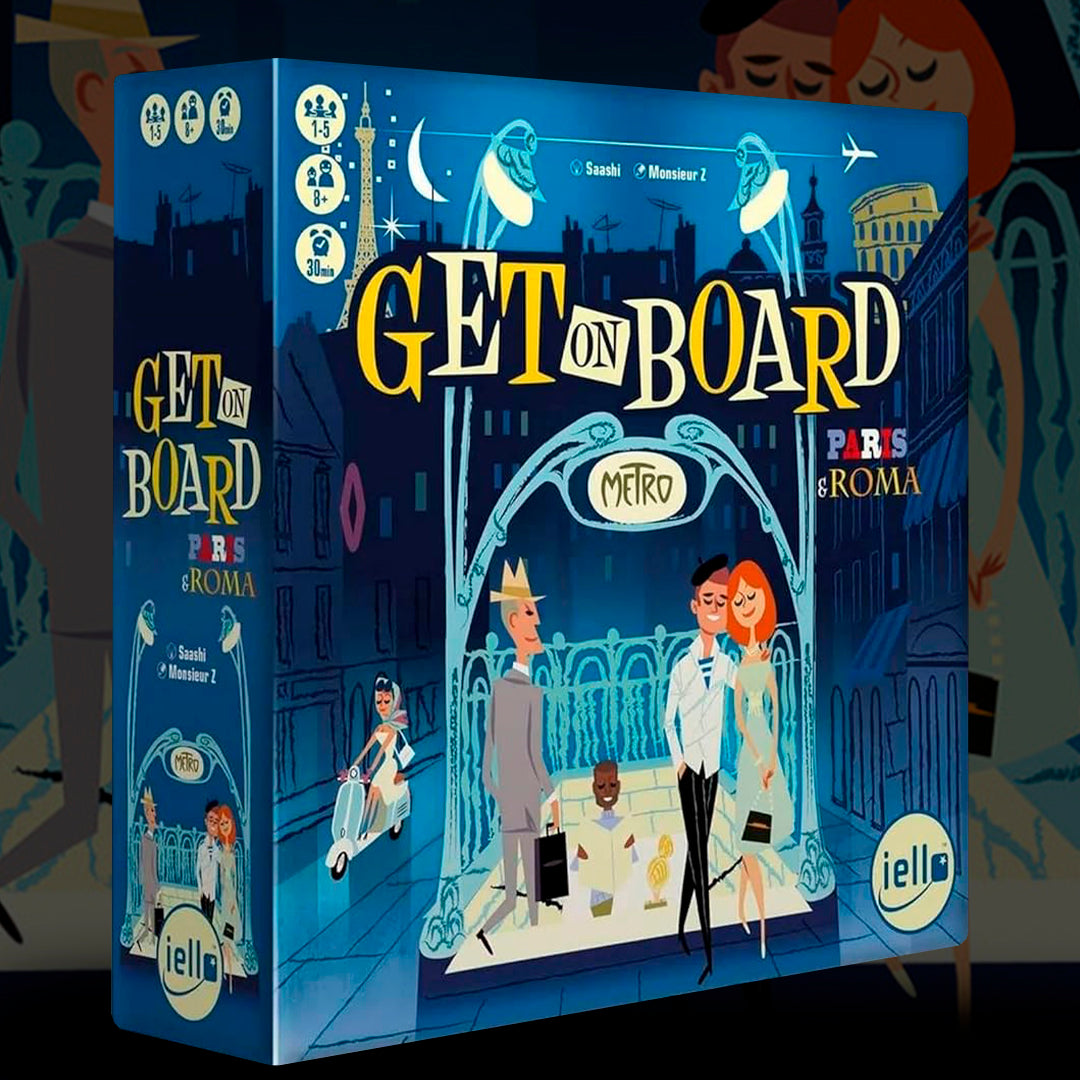 GET ON BOARD: PARIS &amp; ROMA