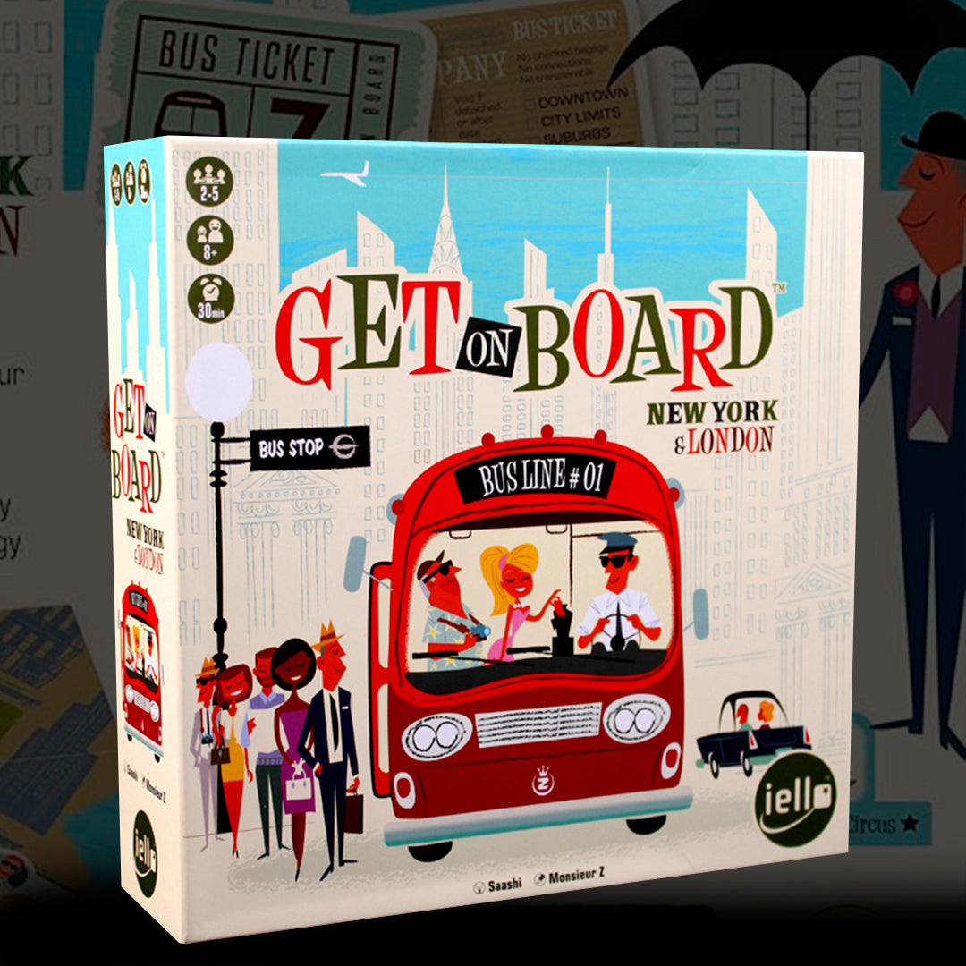 GET ON BOARD: NEWYORK &amp; LODON (SP/PT)