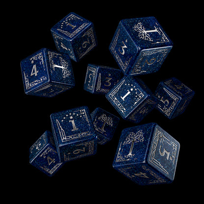 Q Workshop: The Lord of the Rings: D6 Dice Set: Gondor