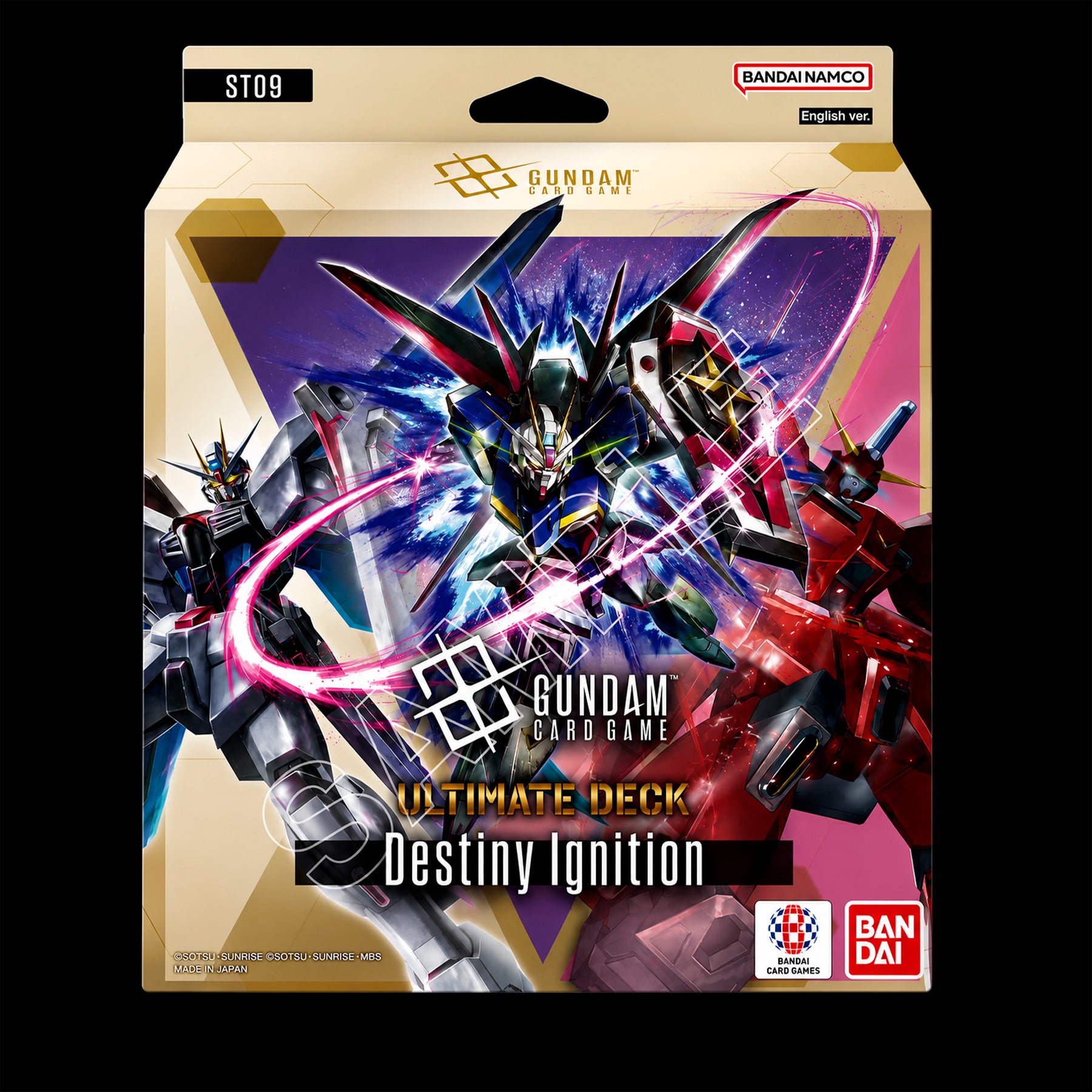 GUNDAM TCG: ULTIMATE DECK 01 - DESTINY IGNITION - (ST09)