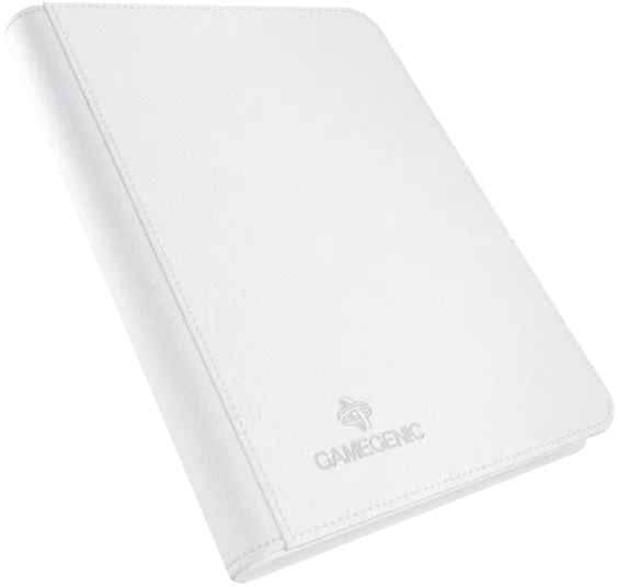 GAMEFENIC: ZIP-Up ALBUM 8-POCKET - WHITE