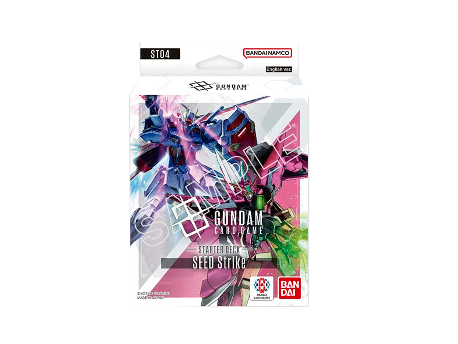 GUNDAM TCG: STARTER DECKS ST01-04