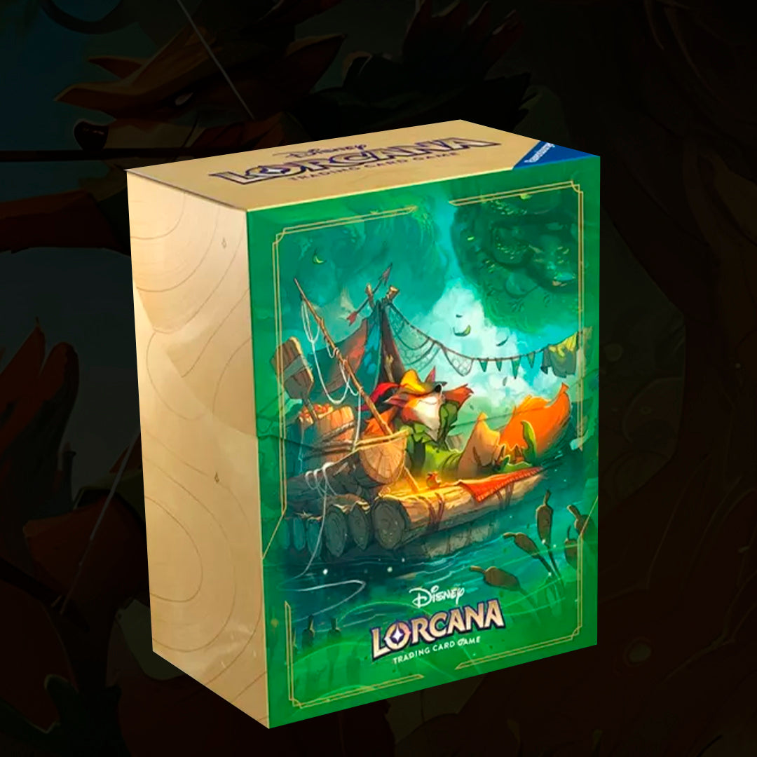 DISNEY LORCANA: DECK BOX - INTO THE INKLANDS - ROBIN HOOD