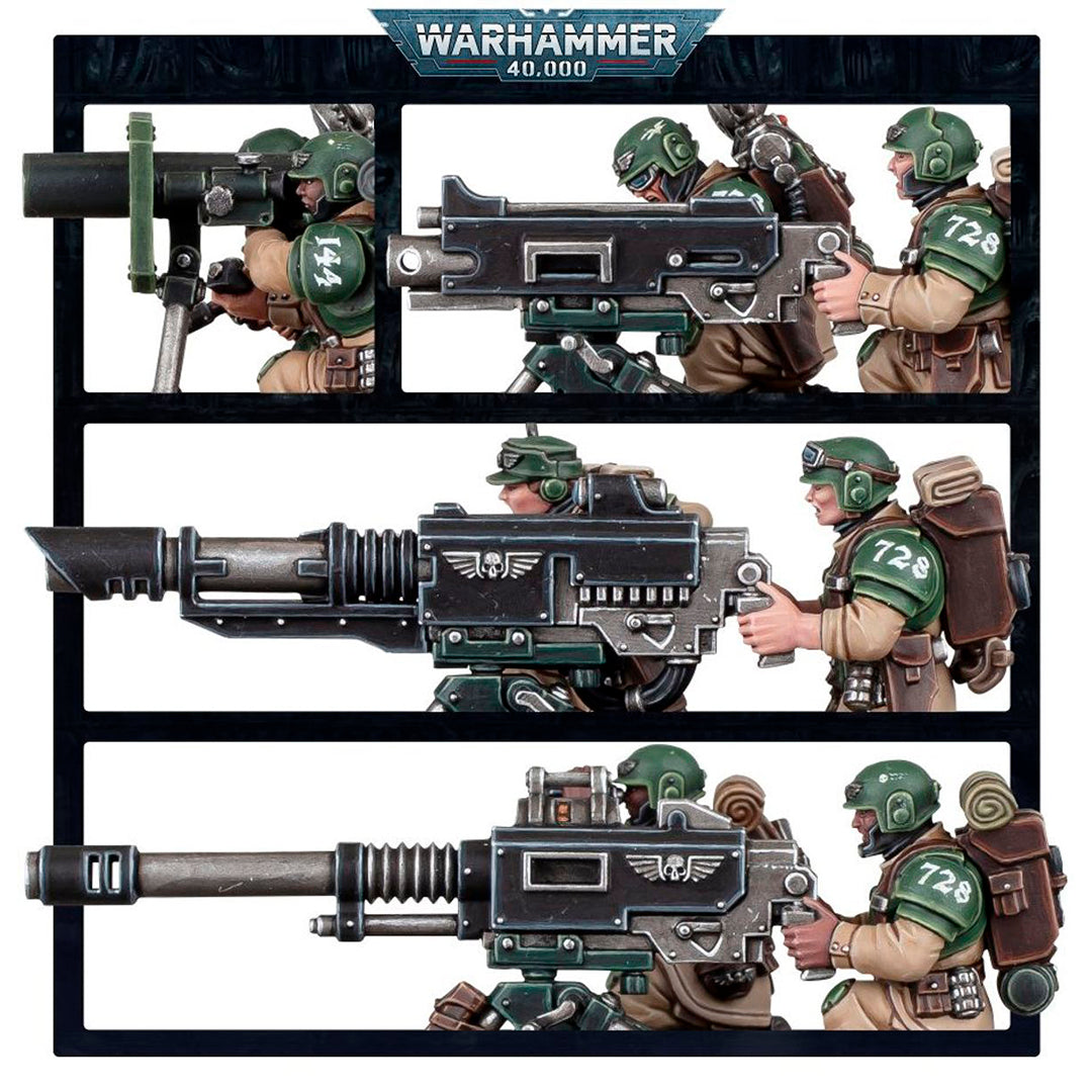 ASTRA MILITARUM: ESCUADRA DE ARMAS PESADAS