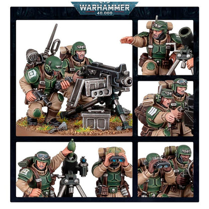 ASTRA MILITARUM: ESCUADRA DE ARMAS PESADAS