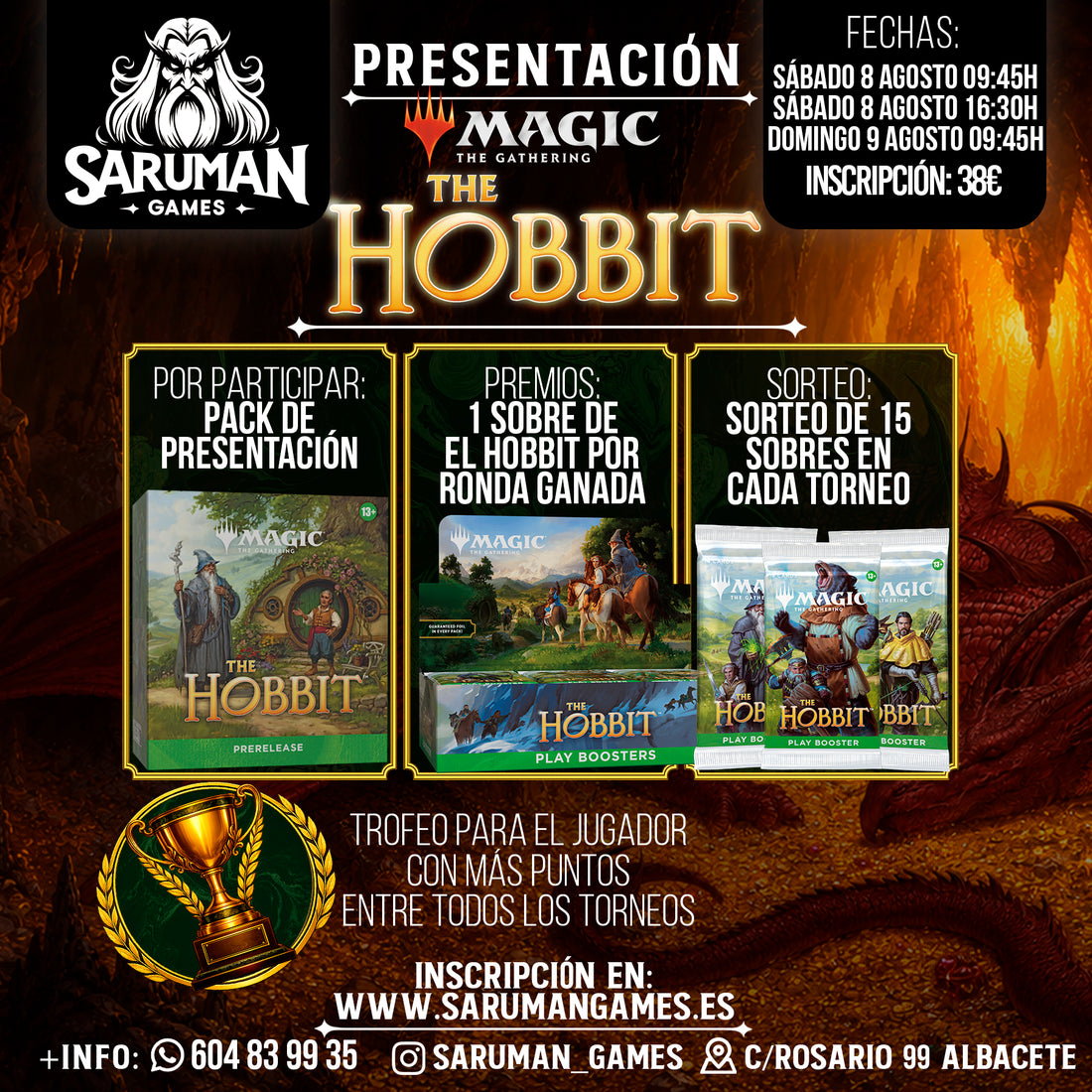 PRESENTACIÓN MAGIC: THE GATHERING – THE HOBBIT