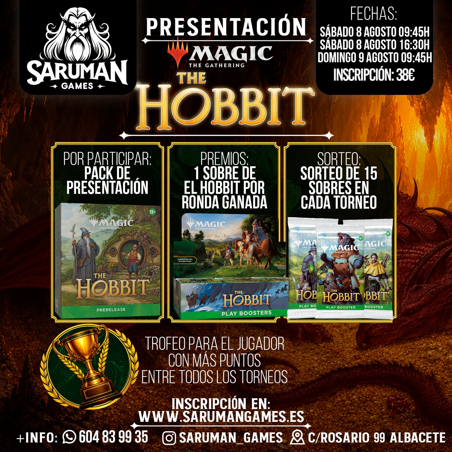 PRESENTACIÓN MAGIC: THE GATHERING – THE HOBBIT