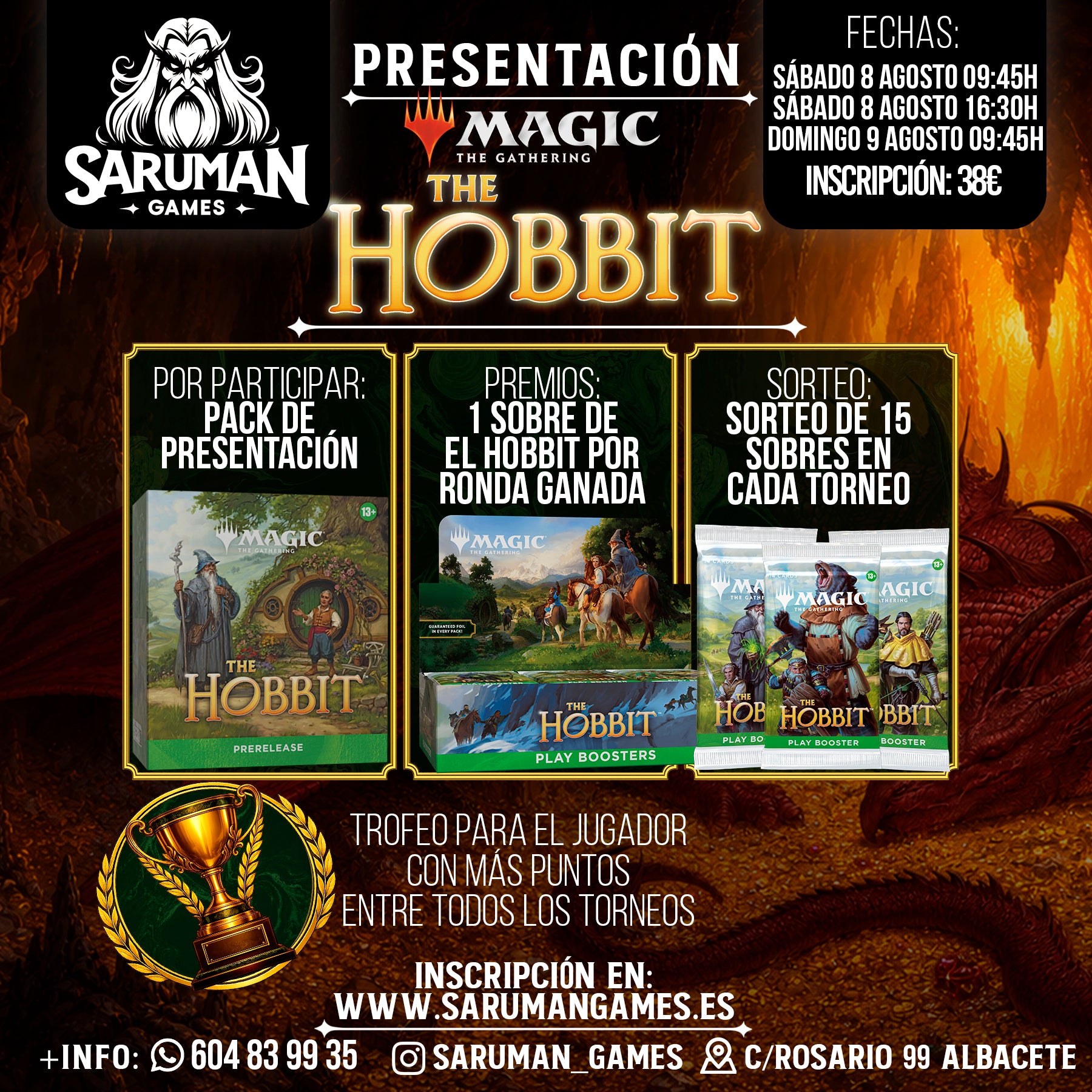 PRESENTACIÓN MAGIC: THE GATHERING – THE HOBBIT